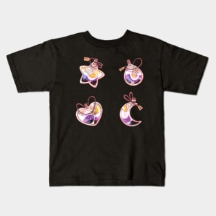 Non binary potions sticker set Kids T-Shirt